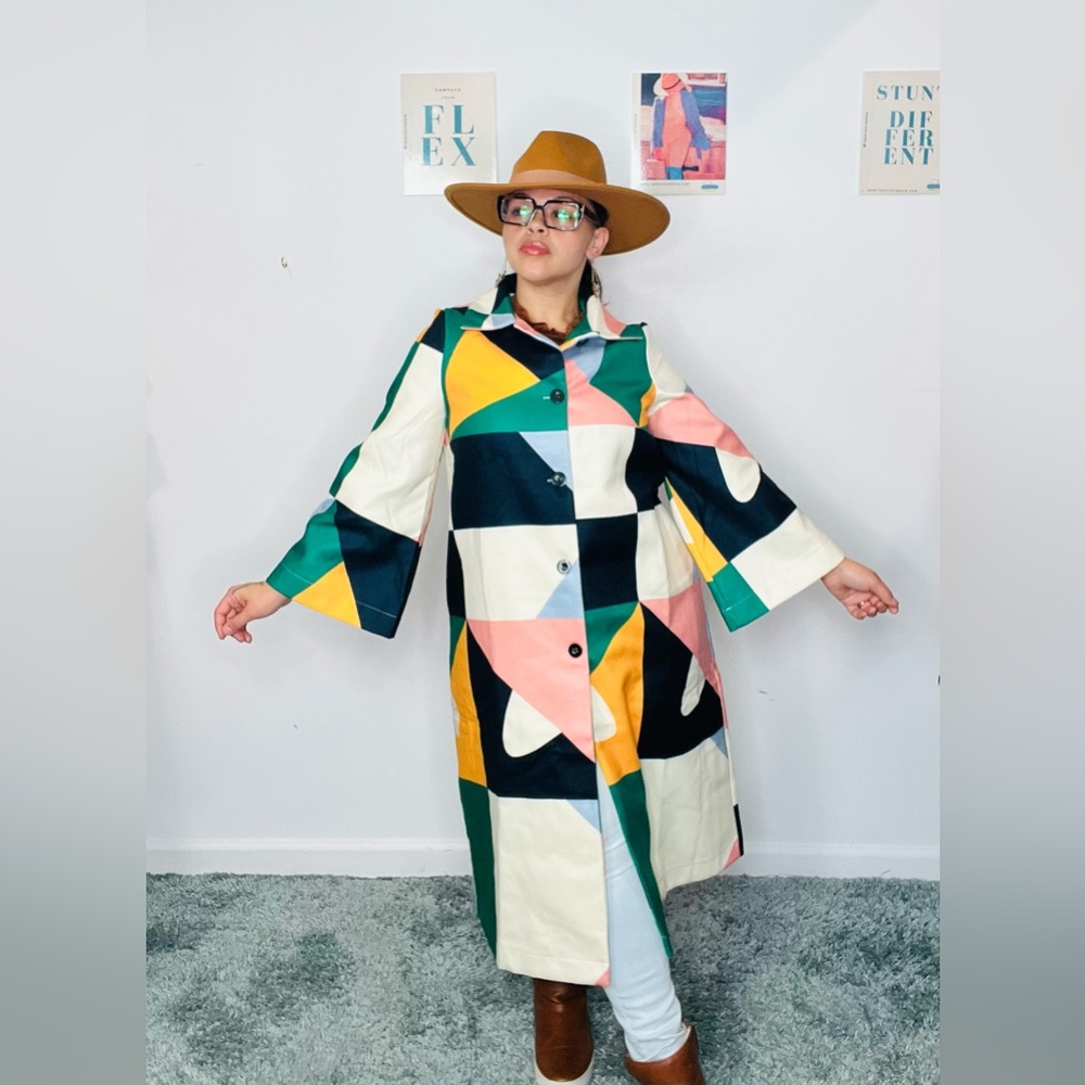 Vivian Wide Sleeve Coat: Small-2X - Picture 9 of 9